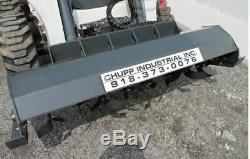 Chargeuses Compactes Bobcat Hydraulique Roto Tiller 72 6 Ft Garden Dirt Sol Cultivateur New