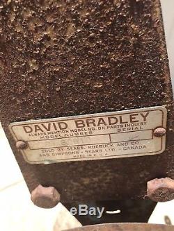 David Bradley Cultivateur, Charrue, Jardin, À Une Rangée, Sears Roebuck