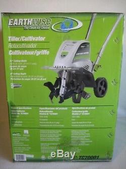 Earthwise Tc70001 Cultivateur Motoculteur Électrique De 8,5 Ampères