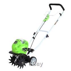 Greenworks 27062a 40v G-max Lithium-ion Sans Fil 10 Po Cultivateur (bare Tool)