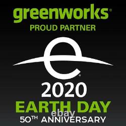 Greenworks Electric Garden Cultivator 60-volt Sans Fil Sans Brosse Poignée Pliable