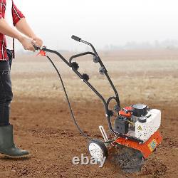 Mini cultivatrice de terre avec moteur Viper 43cc 2 temps 8500 tr/min 1.7HP NEUF
