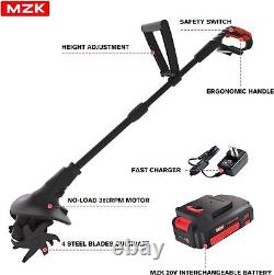 Motoculteur sans fil MZK 20V avec 24 dents en acier