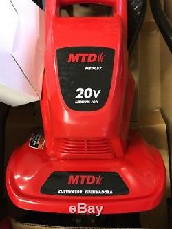 Mtd Mtdc57 20v Cultivateur De Batterie