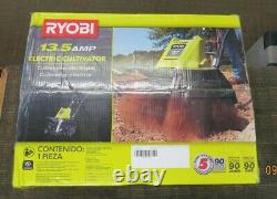 Ryobi Ryac701 16 13,5 Amp Cultivateur Électrique Cordé Rototiller Nouveau Dans La Boîte
