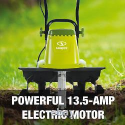 Sun Joe Electric Garden Tiller + Cultivateur 16 Pouces Powerful 13,5-amp Motor USA