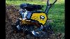 Texas Lilli 535tg Dual Shaft Garden Tiller Cultivator Review U0026test