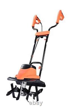 Translate this title in French: Electric Garden Tiller Electric Cultivator 14 Inch Tilling Width 8-Inch Electric