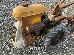Vintage Frazer Robotiller/tiller B1-6rs Avec Fixation De Cultivateur Et Tôle