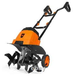 Wen Electric Tiller Cultivator 14.2 In. 7 Amp Motor 2 Roues Amovibles 16 Lames